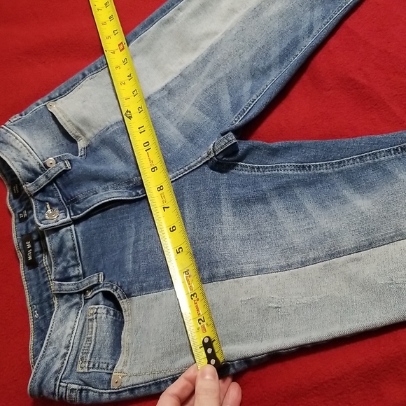 MISS ME Taking Sides Mid Rise Ankle Skinny Jeans - Picture 8 of 15